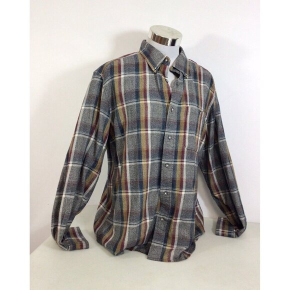 Orton Brothers Plaid Shirt Mens XL - Picture 1 of 7